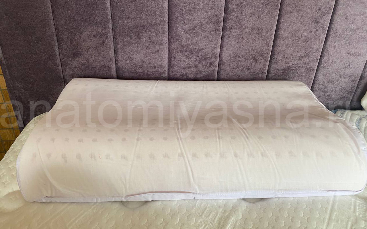 отзыв о Подушка Lonax Thermo Cool Latex Ergo фото 5